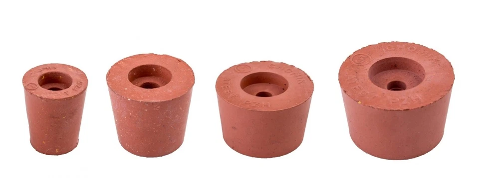 Gummistopfen Gummikorken Gäraufsatz Gärspund Gärverschluss Stopfen verschiedene - Bild 3 von 3