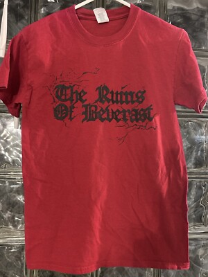The Ruins Of Beverast T-shirt Sz S Black Doom Metal Blut Aus Nord Drudkh Ultha