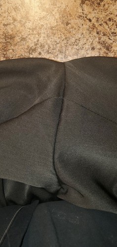 Perry Ellis Portfolio Black Polyester Cuffed Dress Slacks Men Size 34x30 - Picture 19 of 19