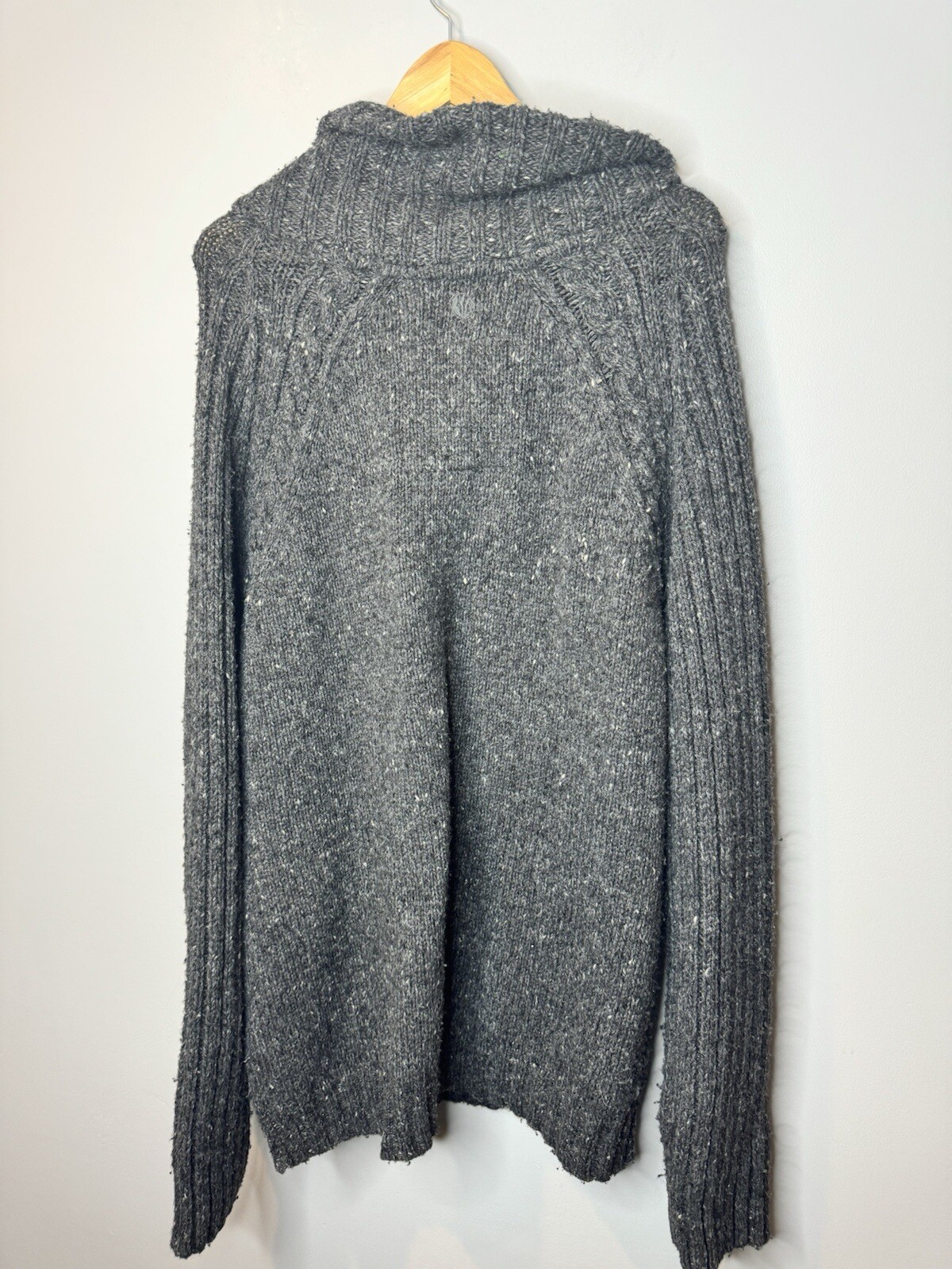 Fat Face Toggle Button Neck Collared Sweater Men … - image 4