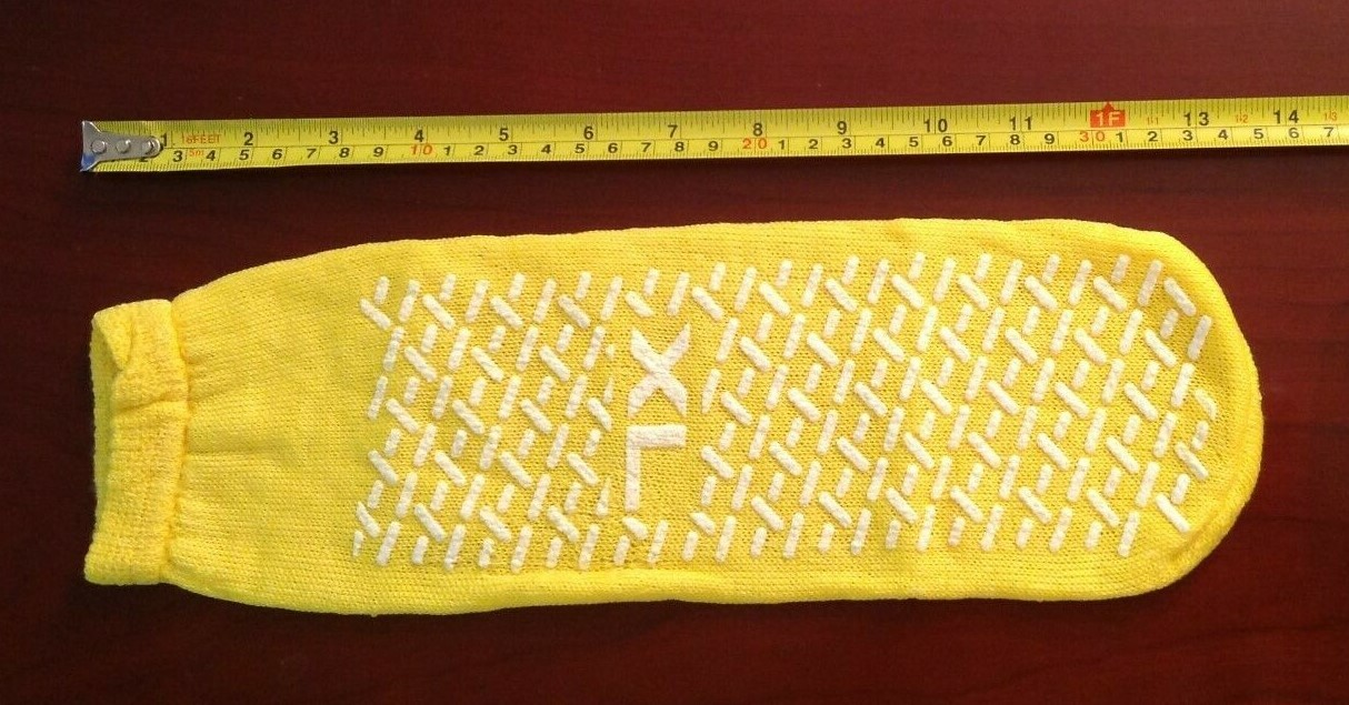 (6) PAIRS LSL Healthcare Medical NonSlip Hospital Socks Double Tread