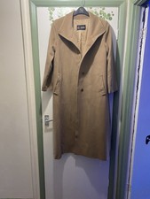 Fratelli Balli Classic Ladies Long Angora&wool Coat Size 10