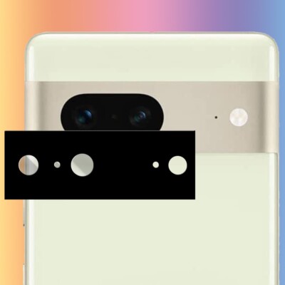 Anti-Strike Easy to Install Tempered Glass Lens Protector f Google Pixel 7 AT&T