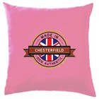 Made In Chesterfield - Cushion - Town City Village Born Love Live Homewtown