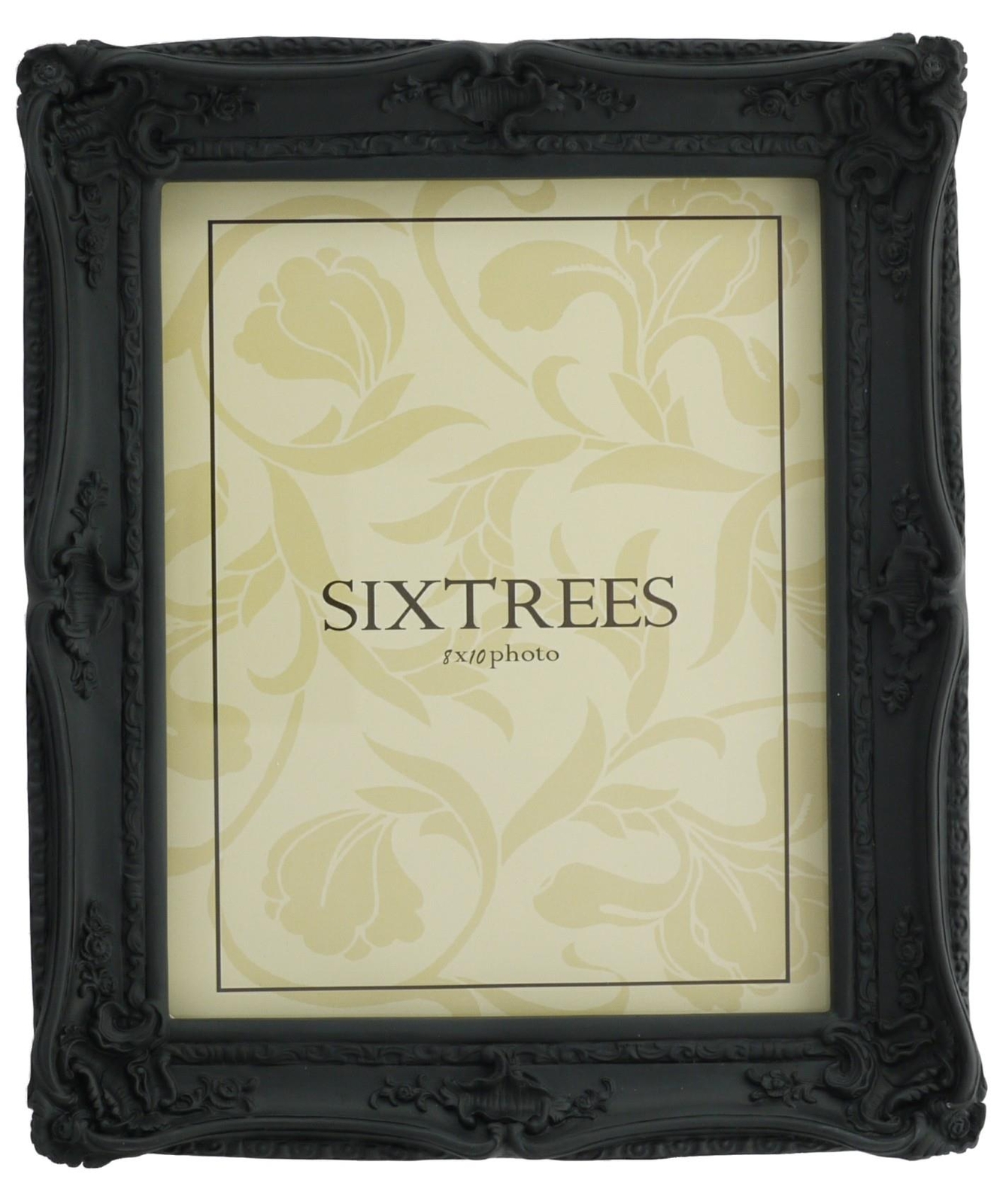 Shabby Chic Very Ornate Black 8 x 10 inch Black Photoframe - Sixtrees Chelsea