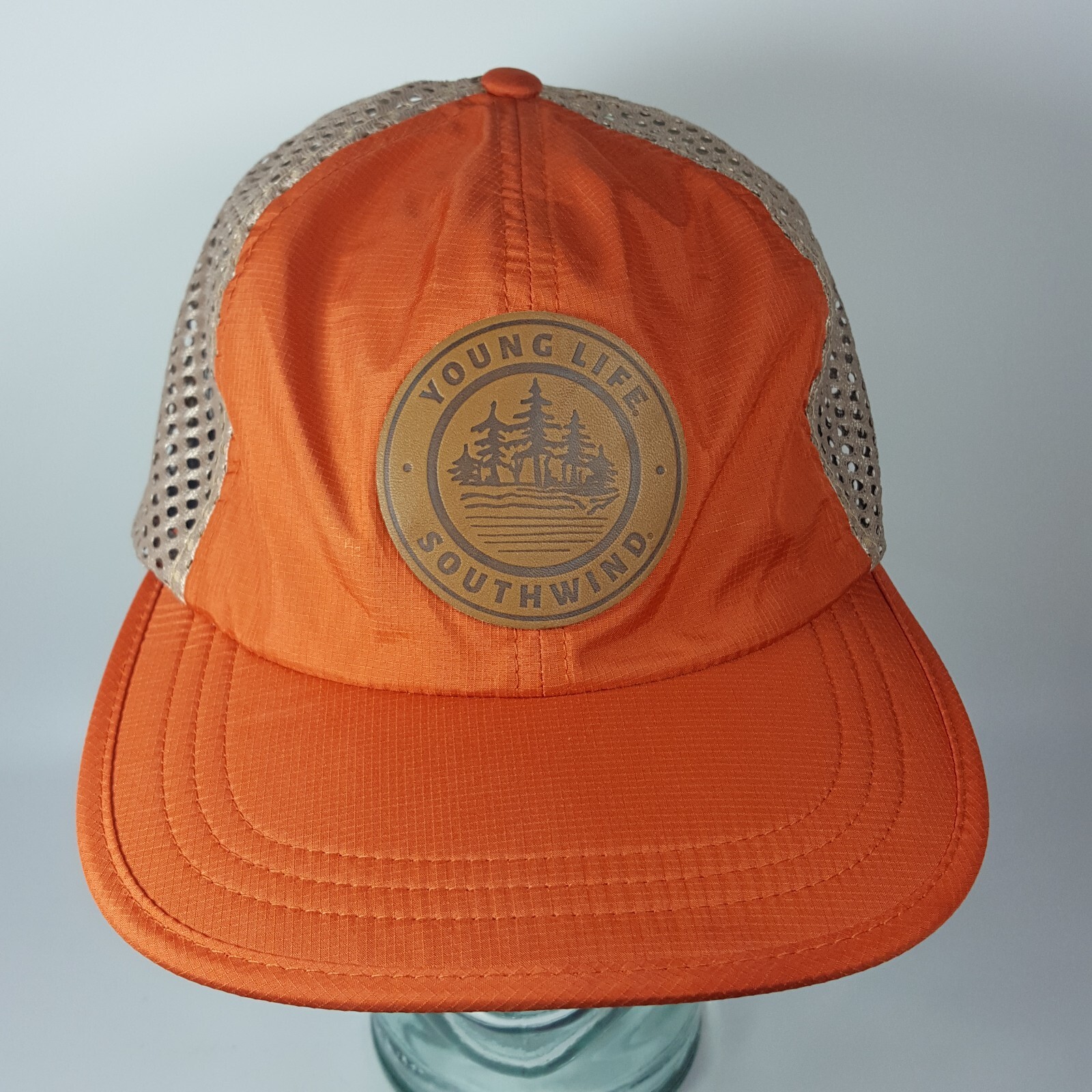 Casquette De Chasse Browning Blaze Orange - Logo Buckmark - Ajustable