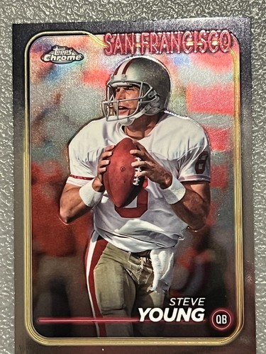 2024 Topps Chrome Football Base 1-200 Singles You Pick Complete Your Set Brady - Picture 155 of 175