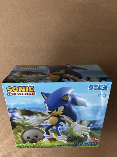 SEGA Sonic The Hedgehog Sonic Frontiers Statue Figure. Sealed. NIB - Afbeelding 2 van 10