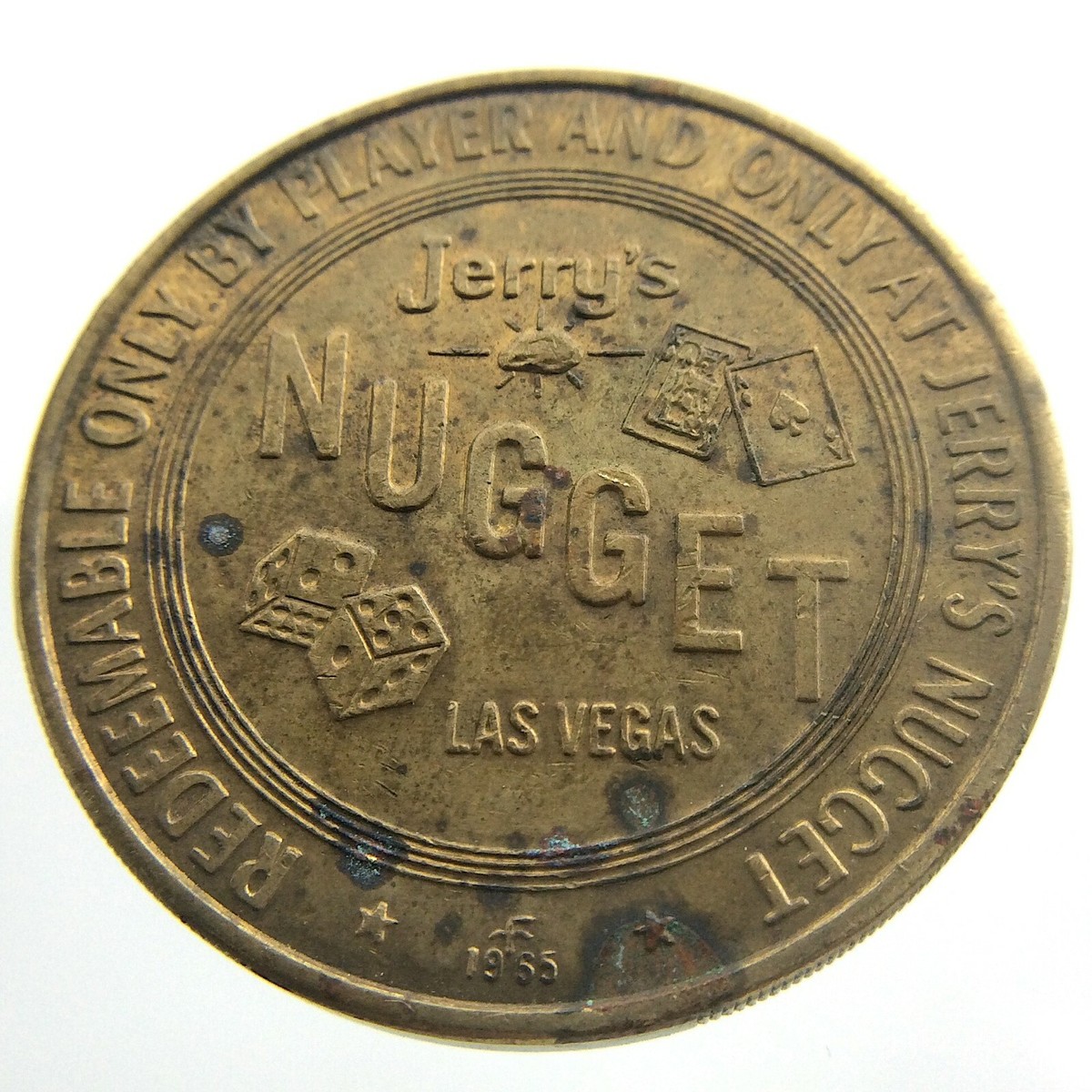 Jerrys Nugget Las Vegas Dollar Gaming Token Casino 1965 P403 | eBay