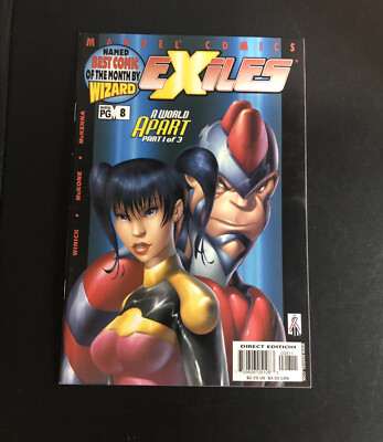 Exiles (2001 series) #8 Marvel comics.