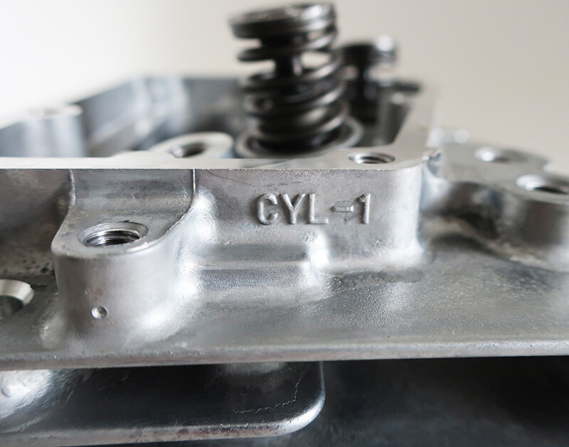 OEM COMPLETE CYLINDER HEAD KIT 1, KAWASAKI FR691V, 726cc ENGINE, 13E6