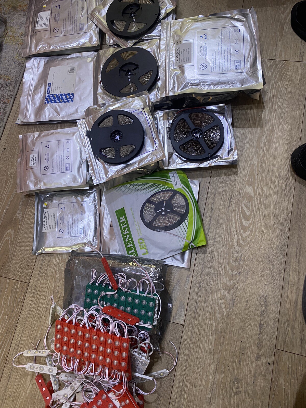 5m LED Strip Lights Job Lot RGB White W/white Clearance 35 x 5m + Modules eBay