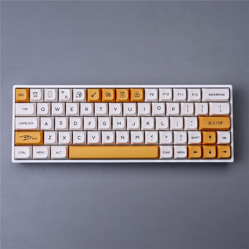 Honey Milk Theme Keycap XDA Profile for 61/64/84/87/96/98/104/108