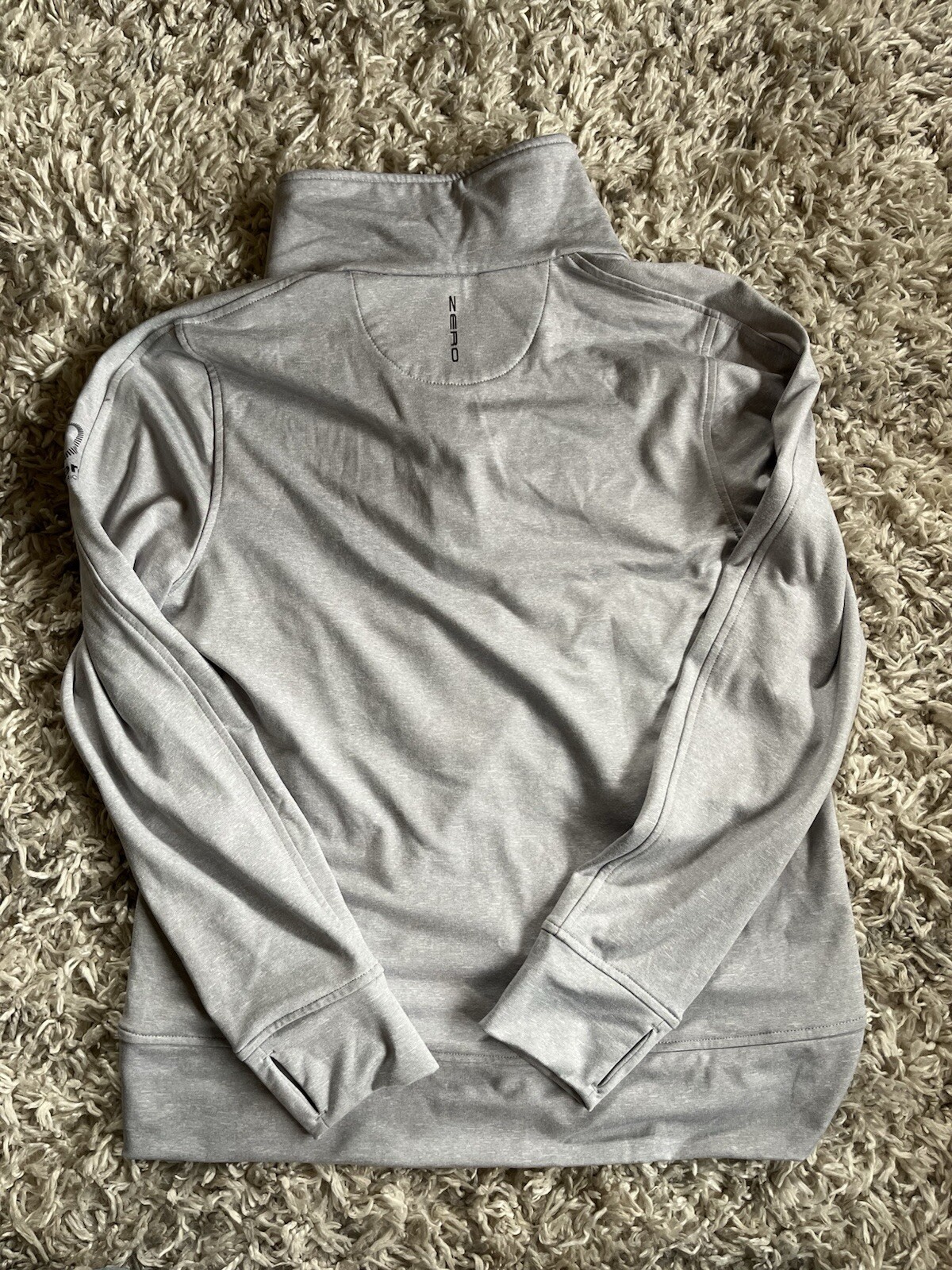Zero Restrictions GrayHalf Snap Pullover Activewe… - image 10