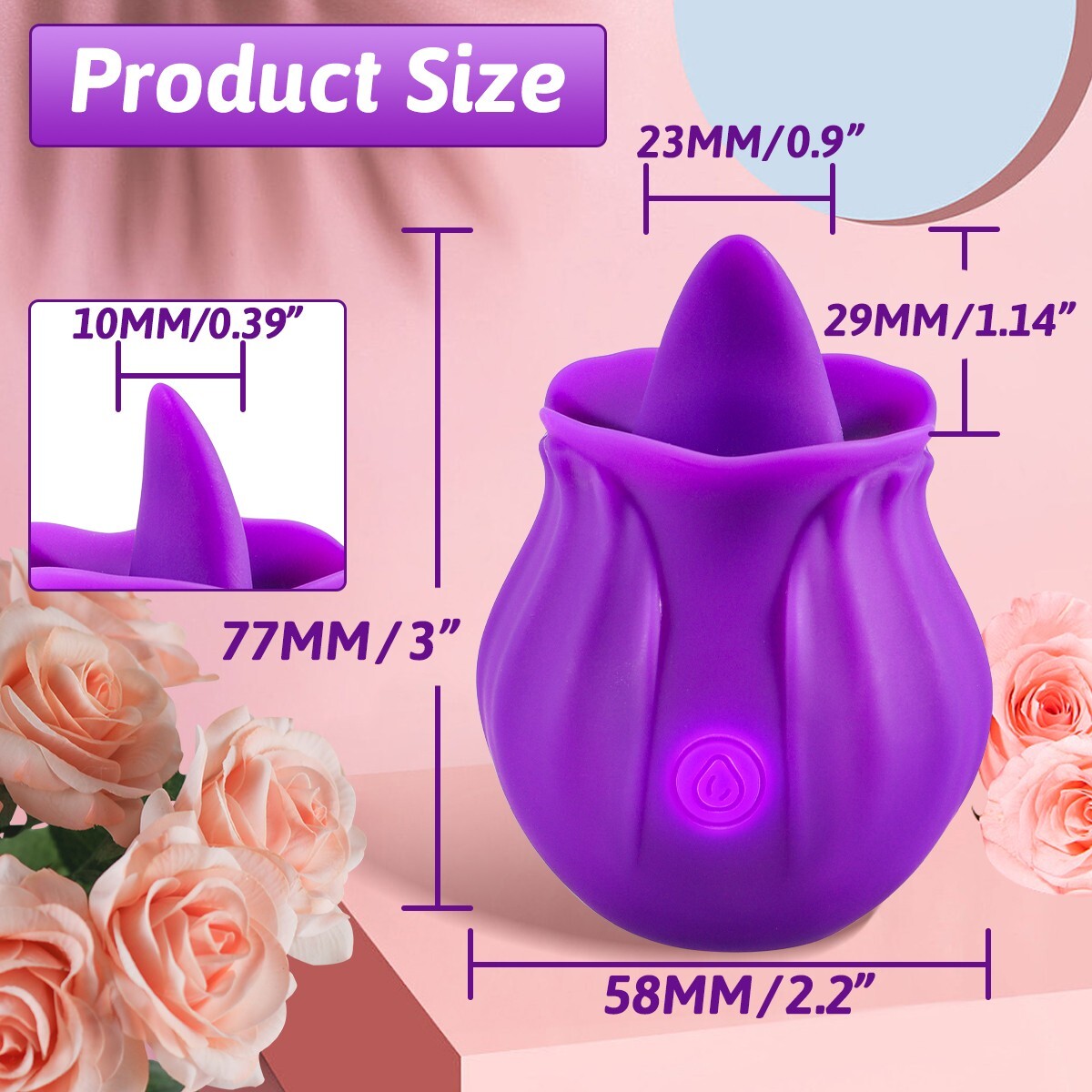 Clit Licking Rose Vibrator Tongue Oral Massager Rechargeable Women Dildo Sex Toy | eBay Clit Licking Rose Vibrator Tongue Oral Massager Rechargeable Women Dildo Sex Toy | eBay