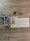 Vintage 1987 GI Joe Cobra Commander Battle Armor Figure Complete w/Filecard C726