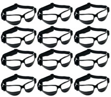 12 Pack Dribble Specs Basketball Training Aid, Black, Size Fits All