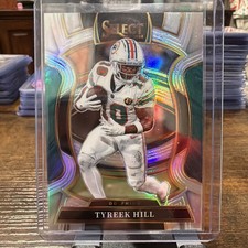 2025 Panini Select - Concourse Tyreek Hill #83 Silver Prizm