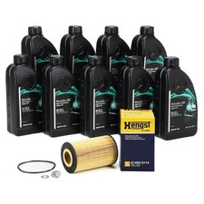 9L ORIGINAL AMG 0W-40 MB 229.5 Motoröl + HENGST Ölfilter für MERCEDES 63AMG M156 9L ORIGINAL AMG 0W-40 MB 229.5 Motoröl + HENGST Ölfilter für MERCEDES 63AMG M156