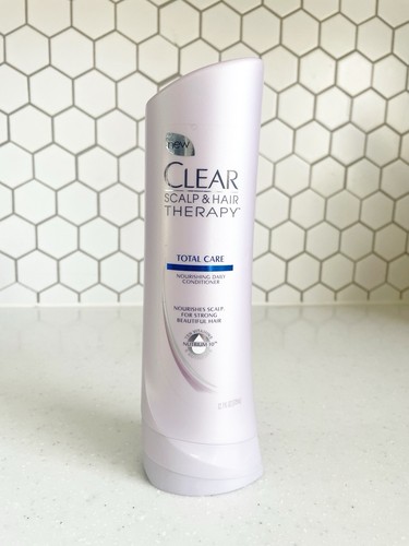 Clear Scalp & Hair TOTAL CARE Nourishing CONDITIONER 12.7 oz Cracked Cap NEW