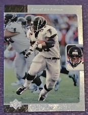 1996 SP Football #59 Jamal Anderson Rookie card Atlanta Falcons!. rookie card picture