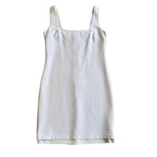 Forever 21 Women’s Small White Sleeveless Midi Bodycon Dress