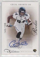 2011 Panini Prime Signatures Rookie Silver /199 Cecil Shorts III #184 Auto 1k5