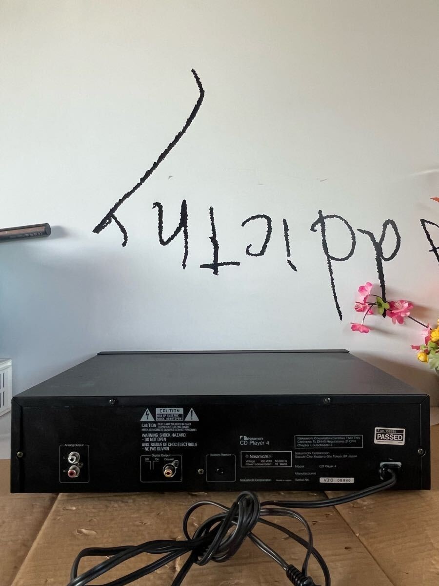 Nakamichi CD Player 4 Vintage Audiophile CD Player Japan Parts