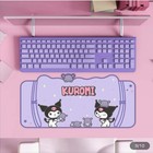Kuromi Mouse Pad Sanrio Computer Pad Office Accessories School Supplies