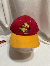 Vintage 2000s Winnie The Pooh Disney One Size Fitted Hat. Walt Disney World. EUC