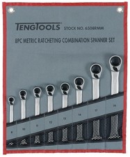 Teng Tools Ratcheting Combination Spanner Set...