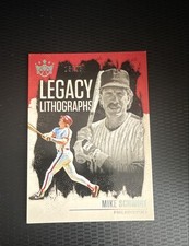 2021 Panini Diamond Kings -Legacy Lithographs Mike Schmidt #LL-3 Holo Silver /25