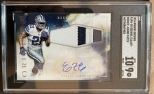2016 Panini Origins Rookie Ezekiel Elliott Jumbo Patch Auto RC SGC 9 Auto 10