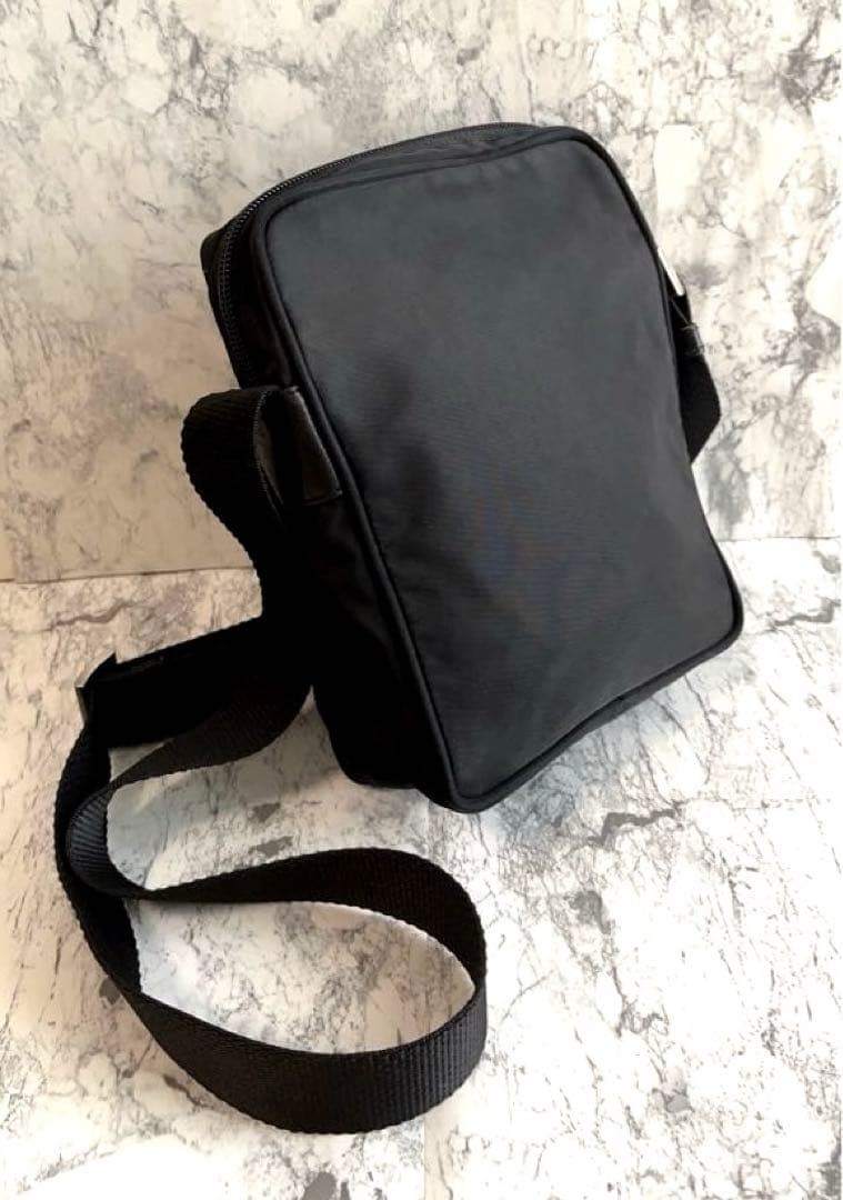 PRADA Amazon Shoulder Bag Triangle Plate Black thumbnail 4