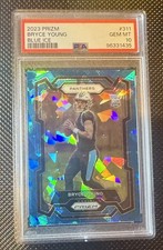 2023 Panini Prizm Bryce Young Blue Ice #311 /99 PSA 10 RC Carolina panthers