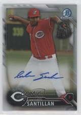 2016 Bowman Chrome Prospects Refractor 247/499 Antonio Santillan Auto 0o87