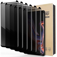 For Samsung Galaxy Note 9 Privacy Tempered Glass Screen Protector Case Friendly