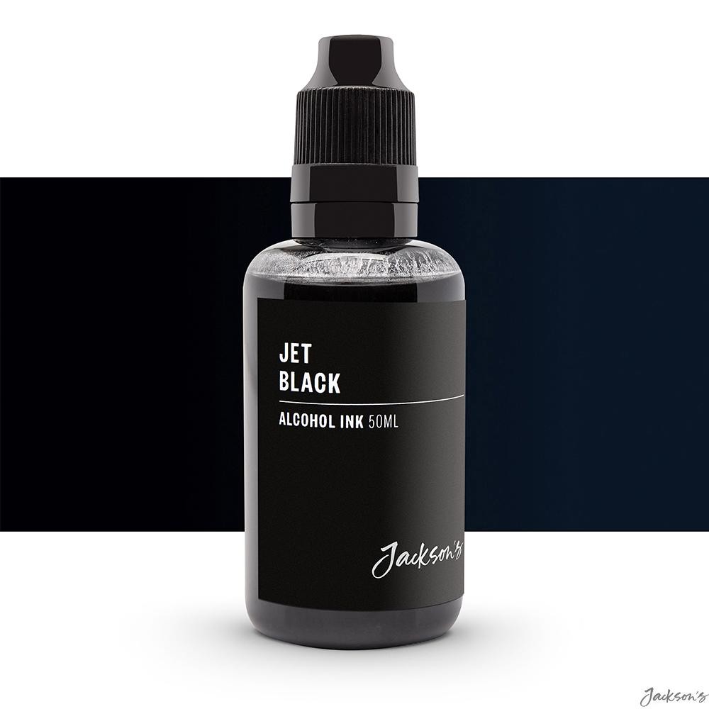 Jackson's : Alcohol Ink : 50ml : Jet Black