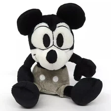 Disney Mickey Mouse Bean Bag Stuffed Toy Plane Crazy 15cm