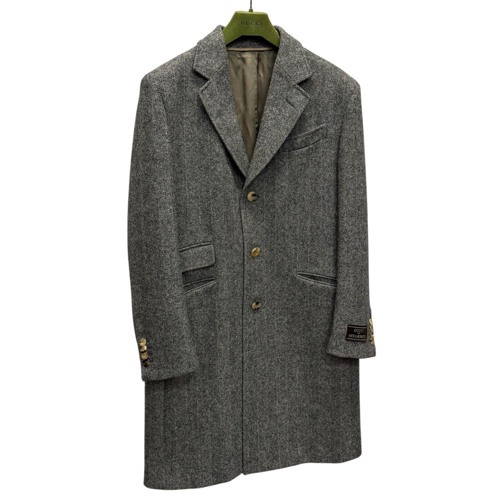 Gucci Herringbone Single Coat (100) 152169950 thumbnail 3