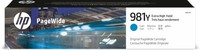 HP 981Y - L0R13A - Tinte Cyan - FüR Pagewide Enterprise Color MFP 586; Pagewide