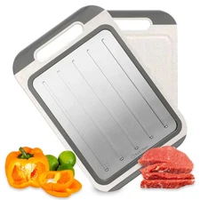 Double Sided Cutting Board - 2-Sided Chopping Boards for Kitchen - Versatile ...