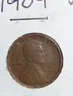 New Listing1909 VDB Lincoln Wheat Cent Penny Item M26A2