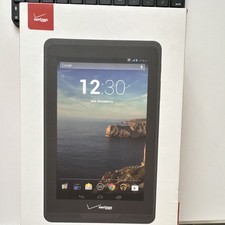 Verizon Ellipsis 7 Tablet Black with ZAGG Bluetooth Keyboard  Case HFS-QMV7B