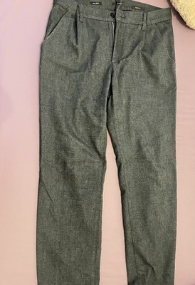 ALBERTO Herren Hose / Businesshose Grau Meliert Gr. 52