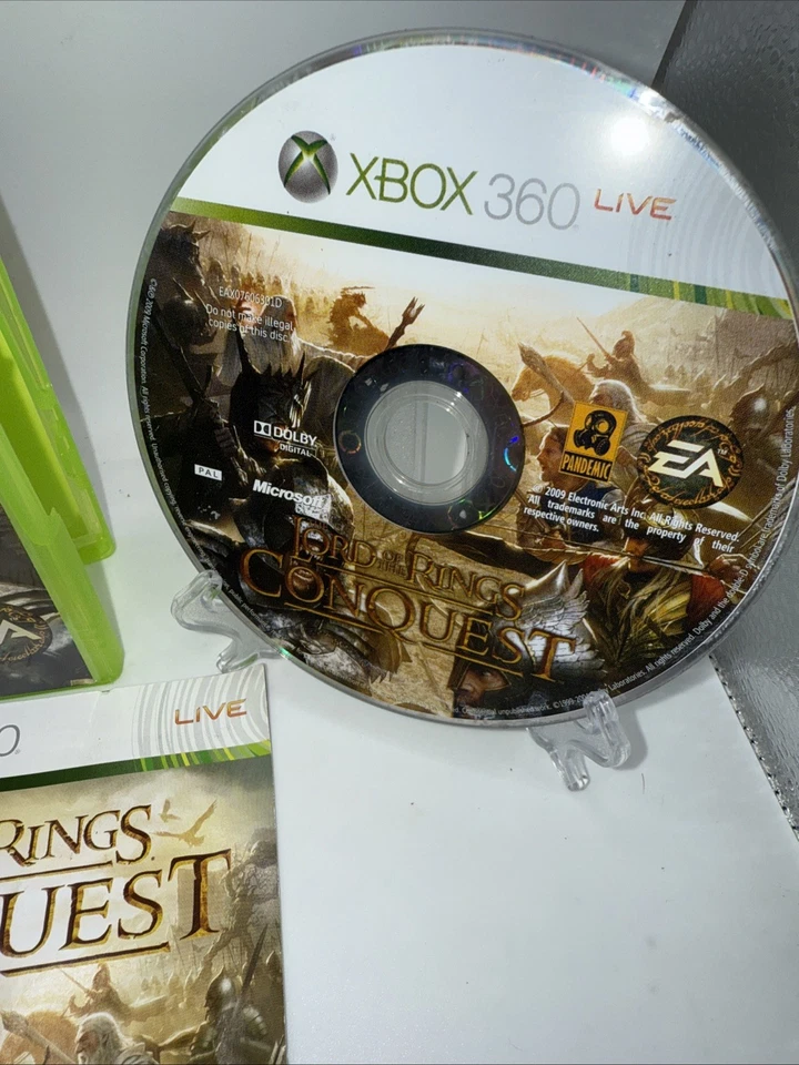 The Lord of the Rings Conquest - Microsoft Xbox 360 Game PAL With Manual - Image 4 of 4