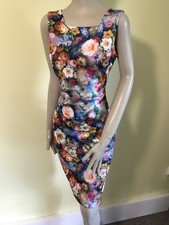 Goddiva Floral dress size 12