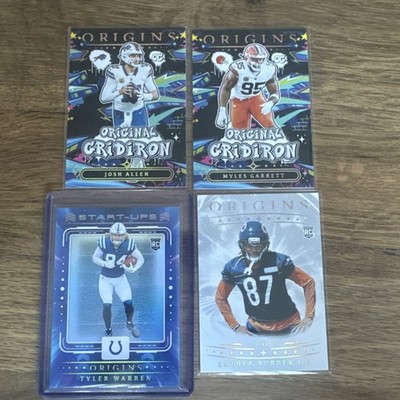 Panini Origins Insert Konvolut/Lot Allen, Garrett, Warren, Burden 