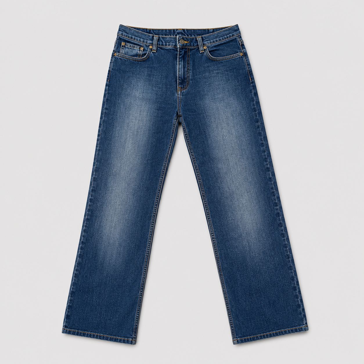 Roberto Cavalli Jeans Womens M Blue Wide Leg Flare Denim Made In Italy