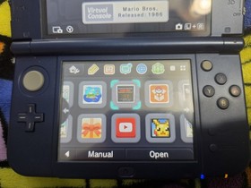 New Nintendo 3DS XL Monster Hunter Generations Special Edition Blue w/ Charger